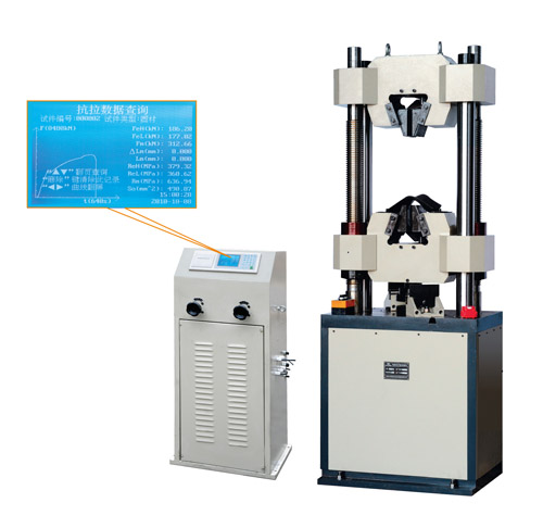 WE-100液晶数显式万能试验机